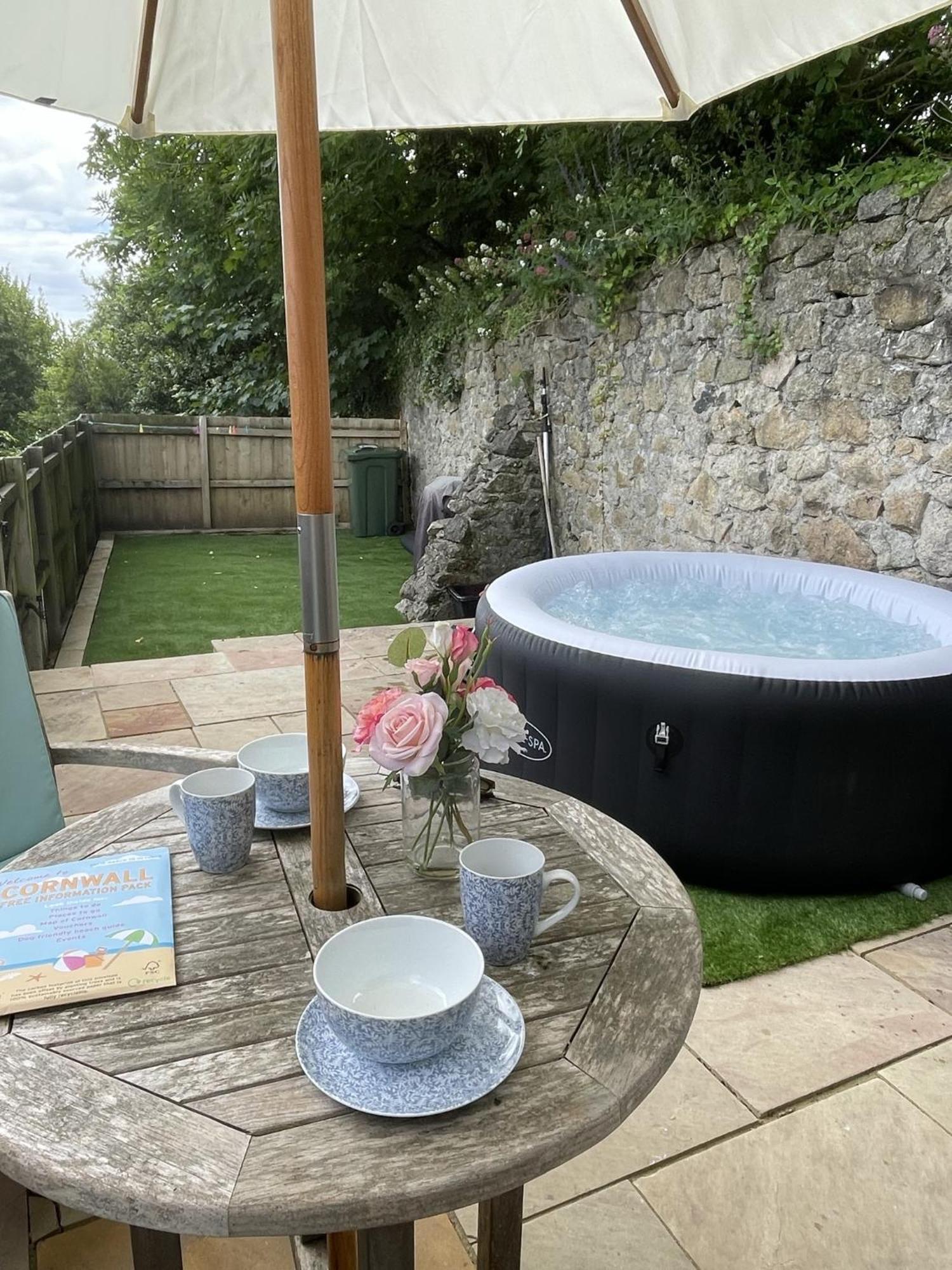 The Stables - Detached Cottage With Private Garden & Hot Tub St Austell Exterior foto